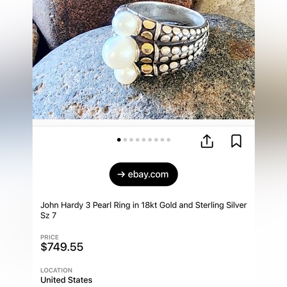 Y2K John Hardy ring - Picture 6 of 10